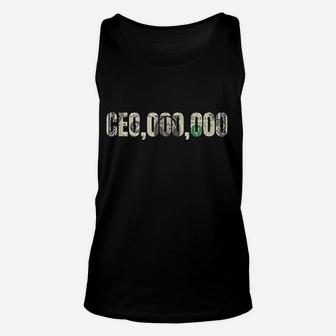 Entrepreneur Ceo,000,000 Millionaire Businessman Unisex Tank Top | Crazezy CA
