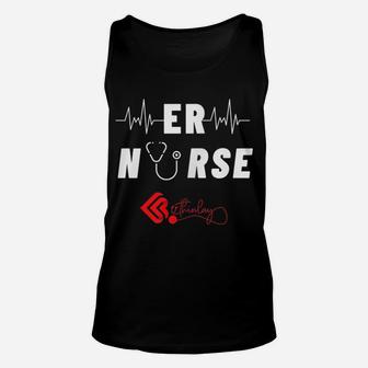 Er Nurse Emergency Department Nurse Specialty Unisex Tank Top | Crazezy AU