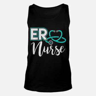 Er Nurse Emergency Room Medical Nursing School Birthday Gift Unisex Tank Top | Crazezy