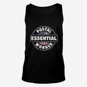 Essential Postal Worker Unisex Tank Top - Thegiftio UK