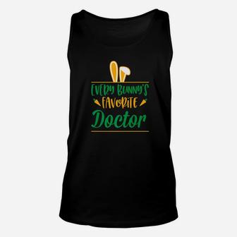 Every Bunnys Favorite Doctor Funny Easter Rabbit Ears Premium Unisex Tank Top - Thegiftio UK