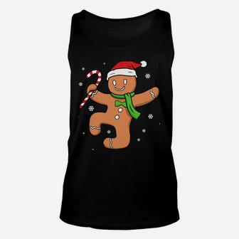 Everyone Loves A Ginger Shirt Redhead Gingerbread Christmas Sweatshirt Unisex Tank Top | Crazezy