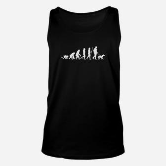 Evolution zum Bassisten Schwarzes Unisex TankTop, Musiker Bassgitarre Tee - Seseable