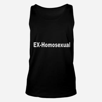 Ex Homosexual Unisex Tank Top - Monsterry