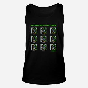 Expressions Of Dr Doom Panels Unisex Tank Top | Crazezy CA