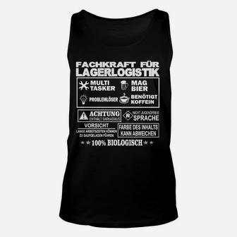 Fachkraft für Lagerlogistik Unisex TankTop, Witzige Sprüche & Grafiken - Seseable