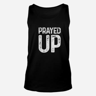 Faith Based Inspirational Tops With Saying Unisex Tank Top | Crazezy CA