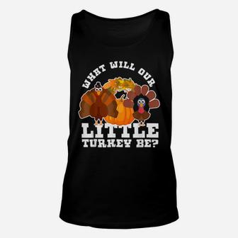 Fall Theme Gender Reveals Unisex Tank Top - Monsterry