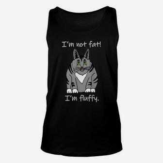Fat Cat Kitty Cat Funny Cat Tee Gift Ideas For Cat Lovers Unisex Tank Top | Crazezy