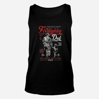 Father From Kids Son Daughter Unisex Tank Top | Crazezy UK