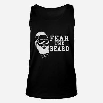 Fear The Beard Basketball Unisex Tank Top | Crazezy