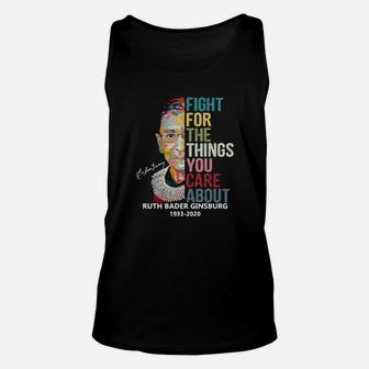 Fight For The Things You Care About Unisex Tank Top - Monsterry AU