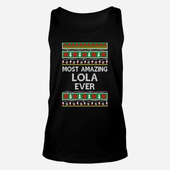 Filipino Gifts For Lola Ugly Christmas Gift Idea Sweatshirt Unisex Tank Top | Crazezy