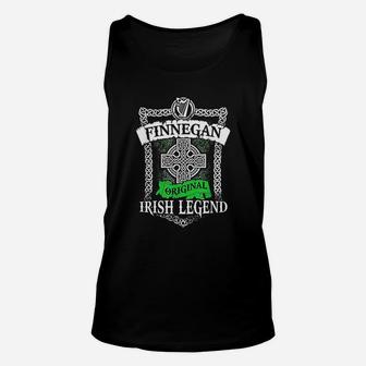 Finnegan Original Irish Legend Irish Name St Patrick's Day Unisex Tank Top - Thegiftio UK
