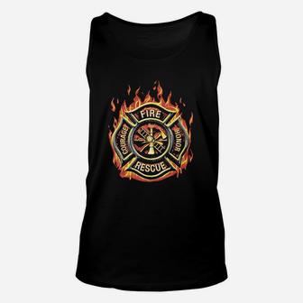 Fire Fighter Never Forget Unisex Tank Top | Crazezy