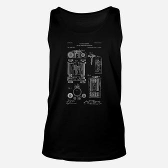 First Computer Patent Geek Computer Funny Gift Unisex Tank Top - Thegiftio