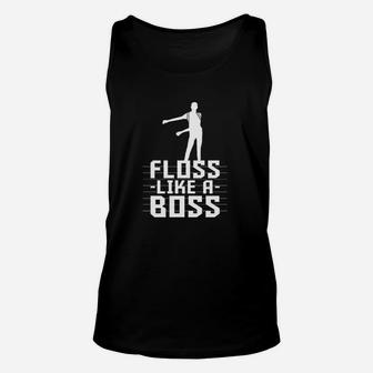 Floss Like A Boss Unisex Tank Top | Crazezy AU