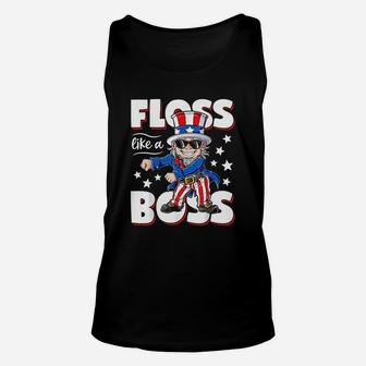 Floss Like A Boss Unisex Tank Top | Crazezy AU