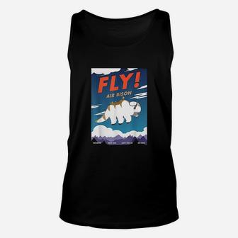 Fly Air Bison Unisex Tank Top | Crazezy UK