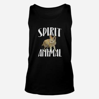 Fox Is My Spirit Animal Red Arctic Fennec Gray Foxes Unisex Tank Top - Thegiftio UK
