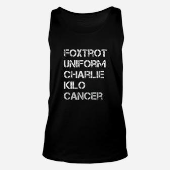 Foxtrot Uniform Charlie Kilo Unisex Tank Top | Crazezy AU