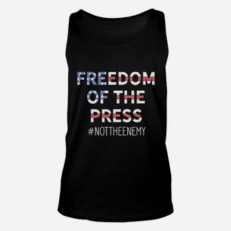 Freedom Of The Press Not The Enemy Unisex Tank Top | Crazezy CA