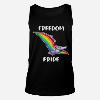 Freedom Pride Toothless Lgbt Unisex Tank Top - Monsterry AU