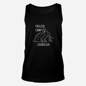 Freezer Camp Rabbit Meat Funny Homestead And Hunter Unisex Tank Top | Crazezy AU