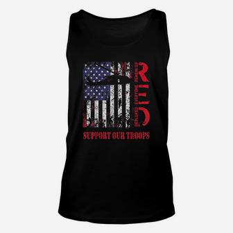 Friday Support Our Troops Unisex Tank Top | Crazezy