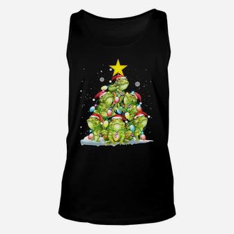 Frog Ornament Decoration Christmas Tree Tee Xmas Gifts Sweatshirt Unisex Tank Top | Crazezy