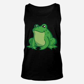 Frogs Make Me Happy You Not So Much Funny Frog Gift Unisex Tank Top | Crazezy CA