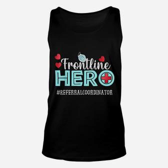 Frontline Hero Unisex Tank Top | Crazezy