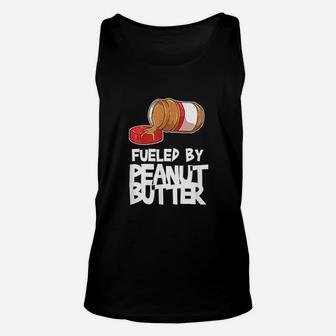 Fueled By Peanut Butter Unisex Tank Top | Crazezy