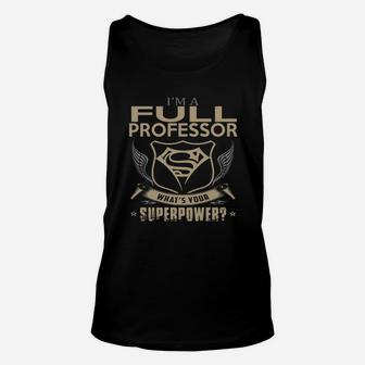 Full Professor Unisex Tank Top - Thegiftio