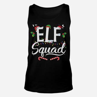 Funny 1St Grade Elf Squad Teacher Student Christmas Gift Sweatshirt Unisex Tank Top | Crazezy CA