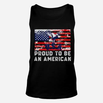 Funny 4Th Of July Retro Print Unisex Tank Top - Monsterry
