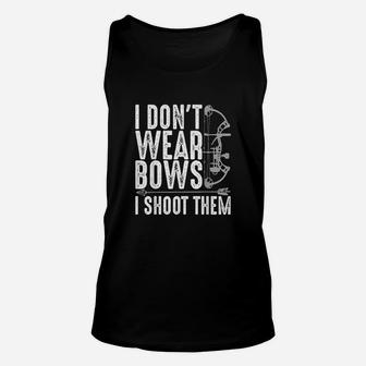 Funny Archery Gift For Women Bow Hunting Archer Unisex Tank Top | Crazezy UK
