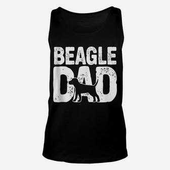 Funny Beagle Dad Dog Lover Beagle Father Dog Owner Unisex Tank Top | Crazezy DE