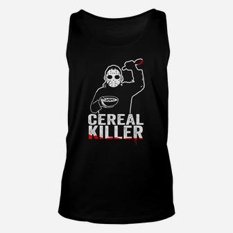 Funny Cereal Killer Shirt - Breakfast Unisex Tank Top | Crazezy