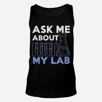 Funny Chemistry Teacher Laboratory - Science Student Chemist Unisex Tank Top | Crazezy