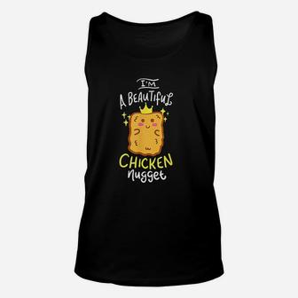 Funny Chicken Nugget Nug Life Fast Food Gift Unisex Tank Top | Crazezy DE