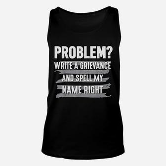 Funny Correction Officer Thin Silver Line Gift Unisex Tank Top - Thegiftio