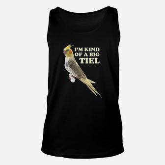 Funny Cute Cockatiel Gift For Women Men Parrot Lover Unisex Tank Top | Crazezy AU