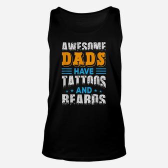 Funny Dad Daddy Husband Gift Father Unisex Tank Top | Crazezy