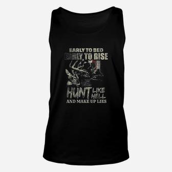 Funny Deer Hunting For Deer Hunters And Hunting Lovers Unisex Tank Top | Crazezy