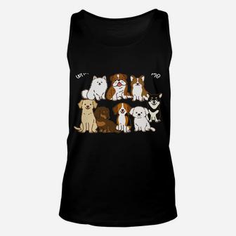 Funny Dog Lovers Don't Care What Anyone Thinks Of Me Except Unisex Tank Top | Crazezy