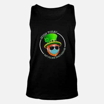 Funny Elf Irish Today But Please Dont Kiss Me Unisex Tank Top - Monsterry AU
