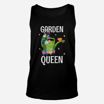 Funny Gardener Florist Flower Lady Plant Lover Garden Queen Unisex Tank Top | Crazezy AU
