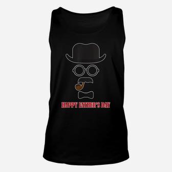 Funny Happy Parents Father's Day Father Men Dad Daddy Gift Unisex Tank Top | Crazezy