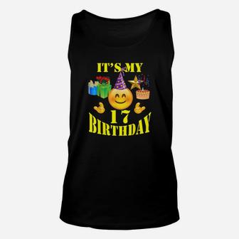 Funny Its My 17 Birthday Unisex Tank Top - Monsterry AU